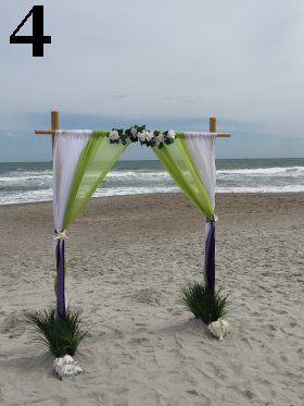 Cocoa Beach Wedding Decorations